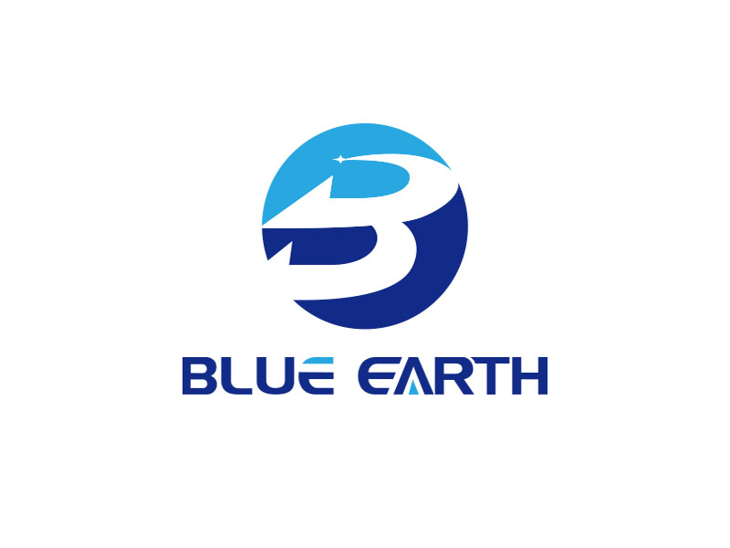 朱紅娟的Blue Earth勞保用品行業(yè)logo設(shè)計(jì)