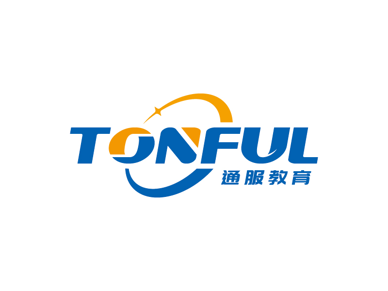 王濤的T0NFUL通服教育管理logo設計