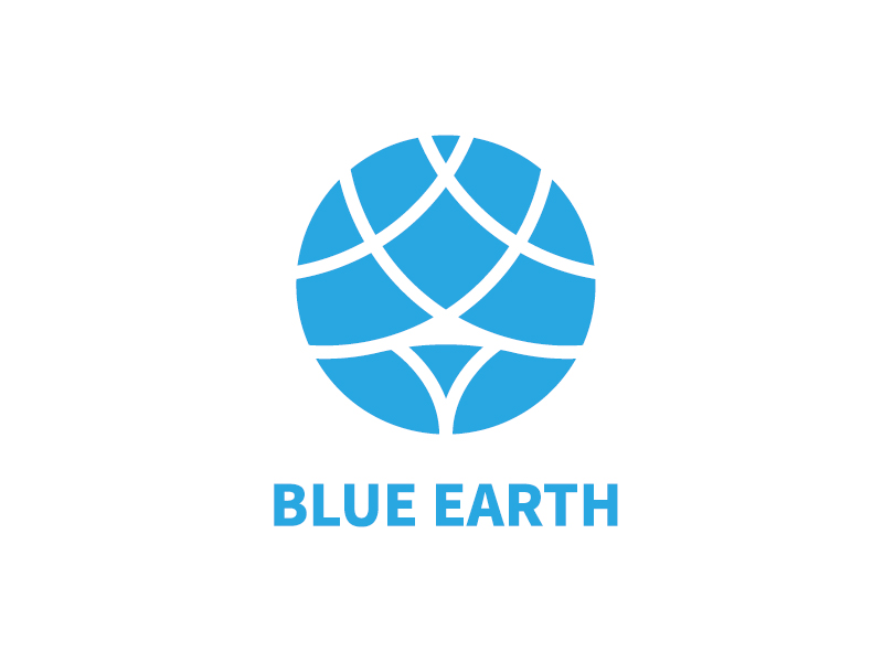 李寧的Blue Earth勞保用品行業(yè)logo設(shè)計(jì)