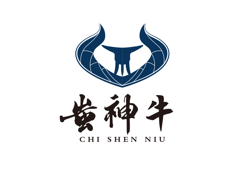 宋從堯的蚩神牛logo設(shè)計