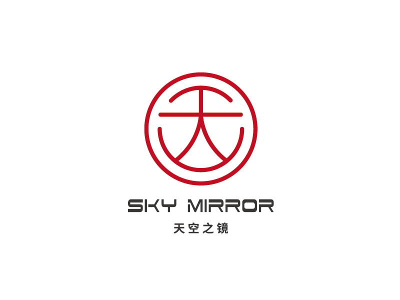 李寧的天空之鏡 Sky MIrrorlogo設(shè)計