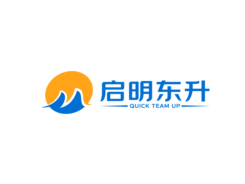 劉祥慶的北京啟明東升印刷設(shè)計有限公司logo設(shè)計