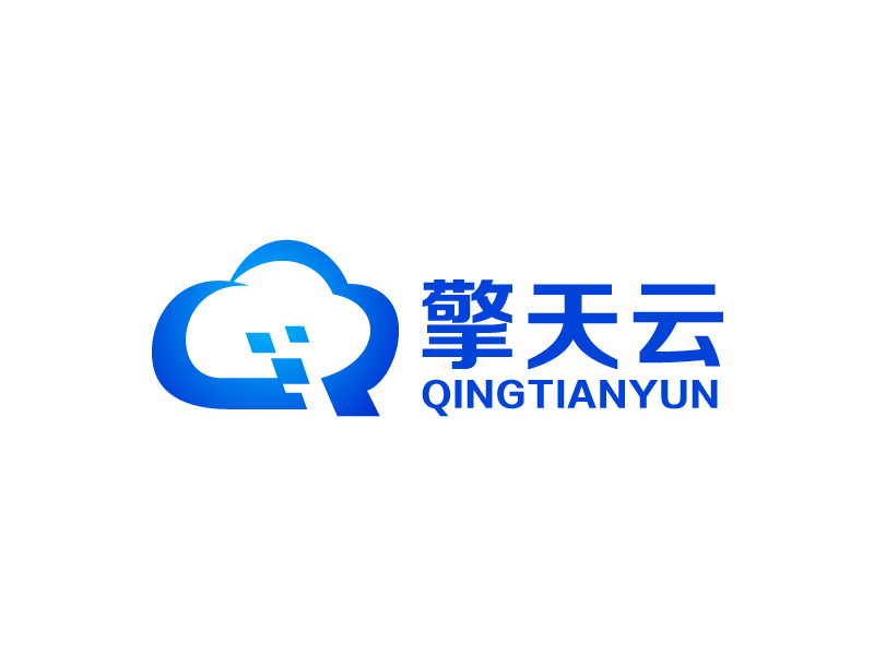 葉美寶的擎天云qingtianyunlogo設(shè)計(jì)