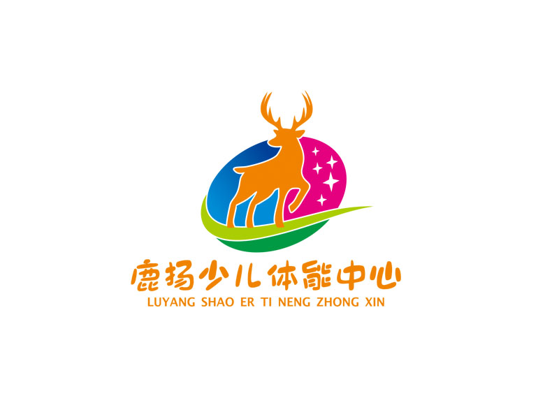 盛銘的鹿揚(yáng)少兒體能中心logo設(shè)計(jì)