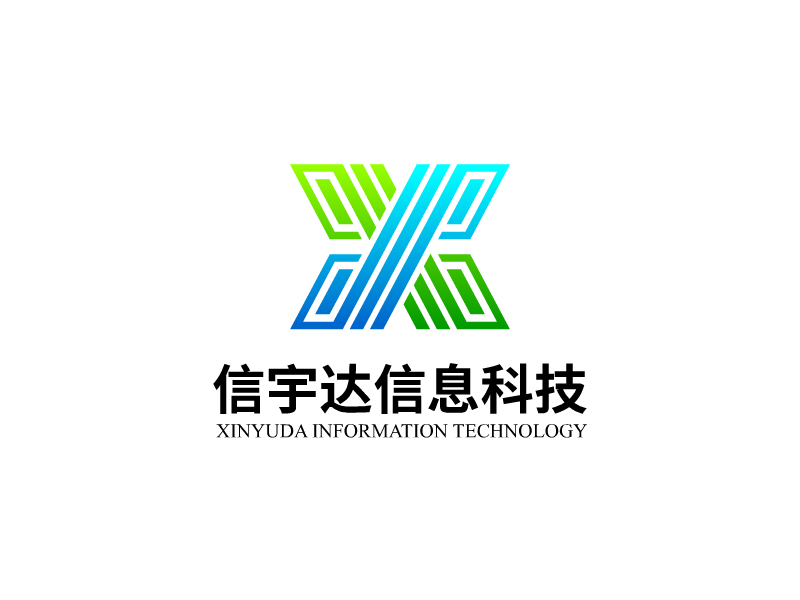 張發(fā)國的山西信宇達信息科技logo設計