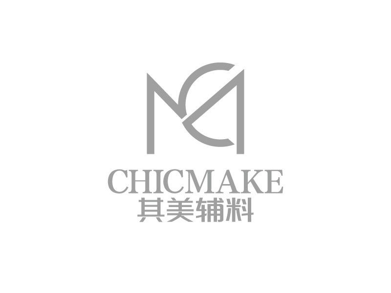 唐國強的其美輔料CHICMAKElogo設(shè)計