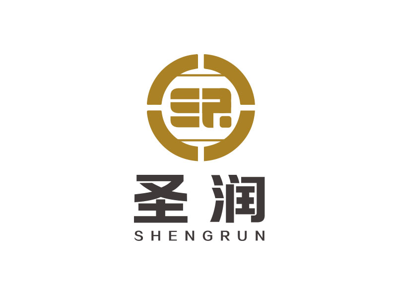 朱紅娟的圣潤logo設(shè)計