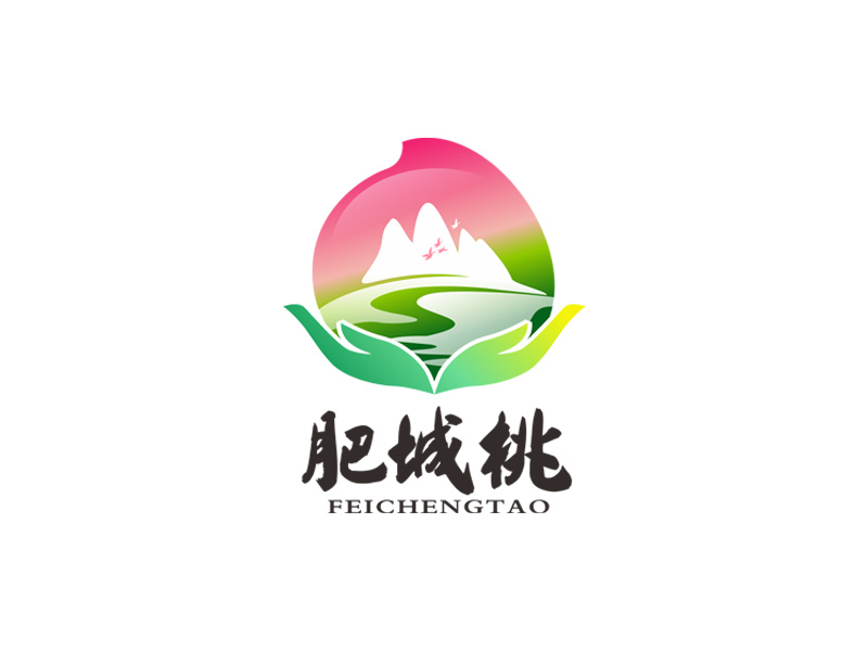 肥城桃logo設(shè)計(jì)