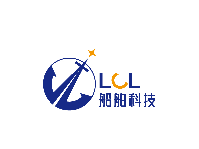 黃仕灼的LCL 船舶科技logo設(shè)計