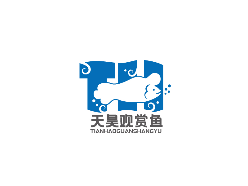 黃仕灼的天昊觀賞魚logo設(shè)計