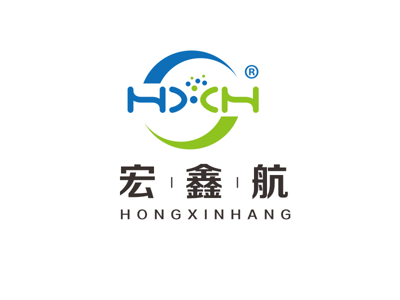 馬文明的宏鑫航/HXH/hongxinhanglogo設(shè)計