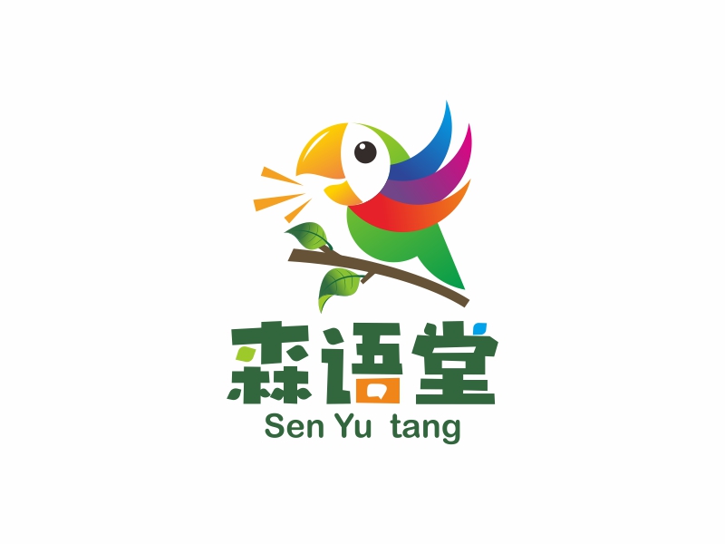 陳國偉的森語堂logo設計