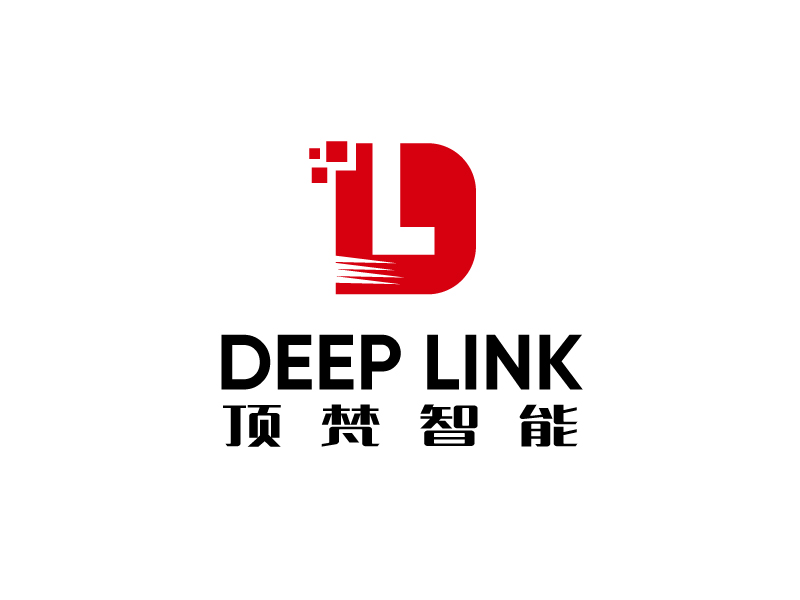 張俊的Deep Link/蘇州頂梵智能科技有限公司logo設(shè)計(jì)