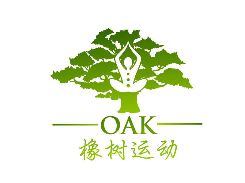 曉熹的OAK 橡樹運動logo設計