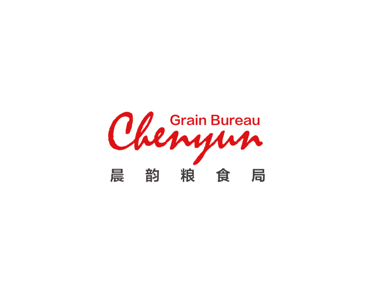 秦曉東的Chenyun Grain Bureau 晨韻糧食局logo設(shè)計