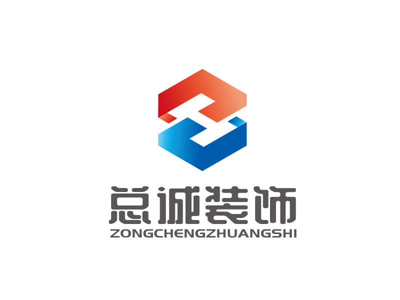 張俊的上?？傉\裝飾材料有限公司logologo設(shè)計