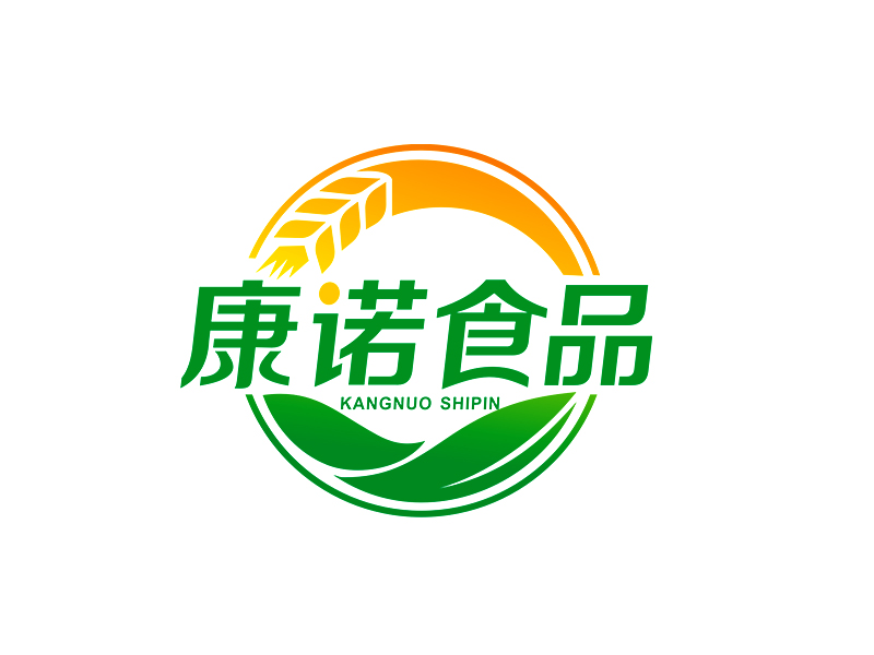 李杰的康諾食品logo設計