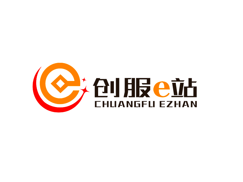 李杰的創(chuàng)服e站logo設(shè)計