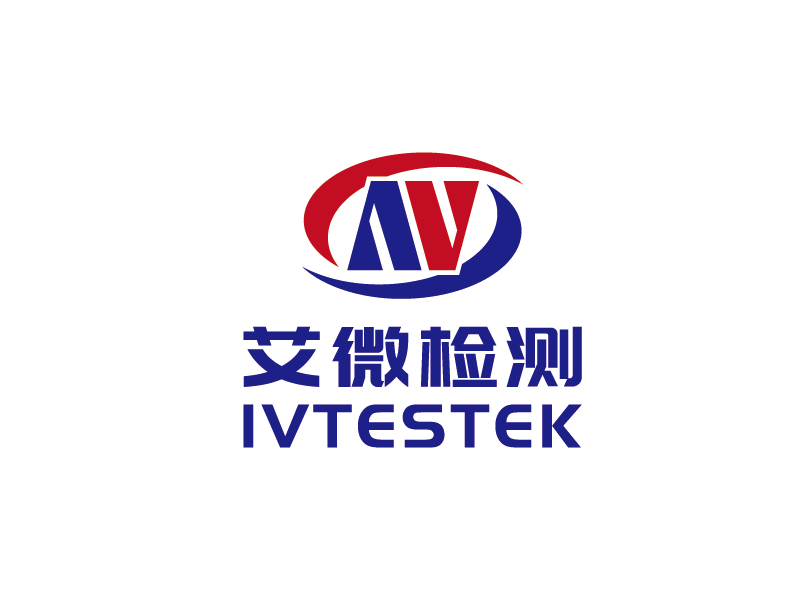 李寧的艾微檢測/IV Testeklogo設計