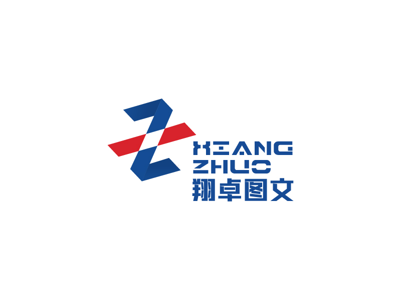 楊忠的翔卓圖文廣告logo設計