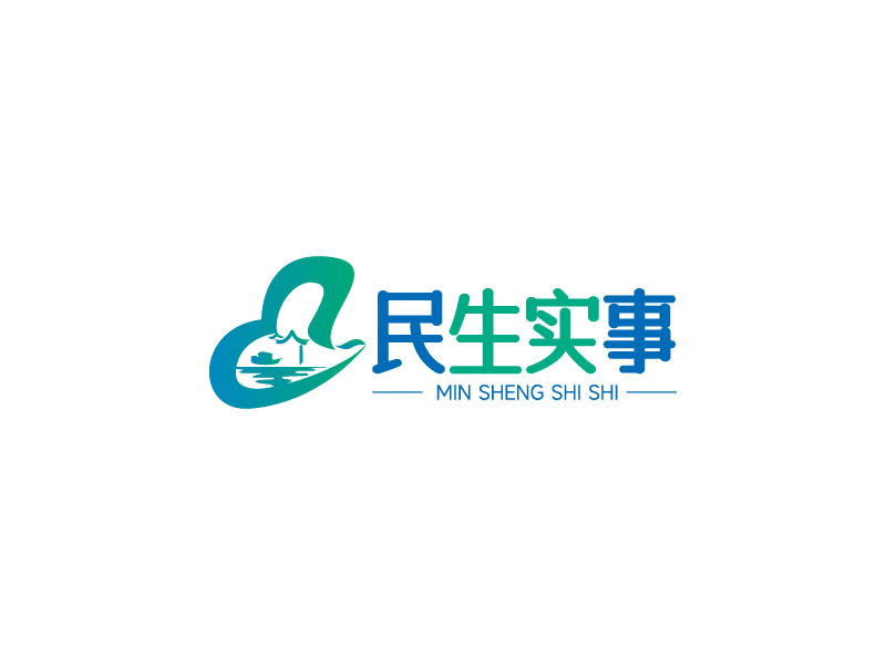 楊忠的民生實事logo設計