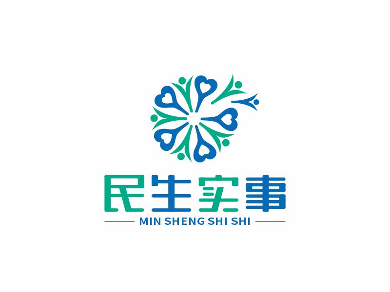 何嘉健的民生實(shí)事logo設(shè)計(jì)