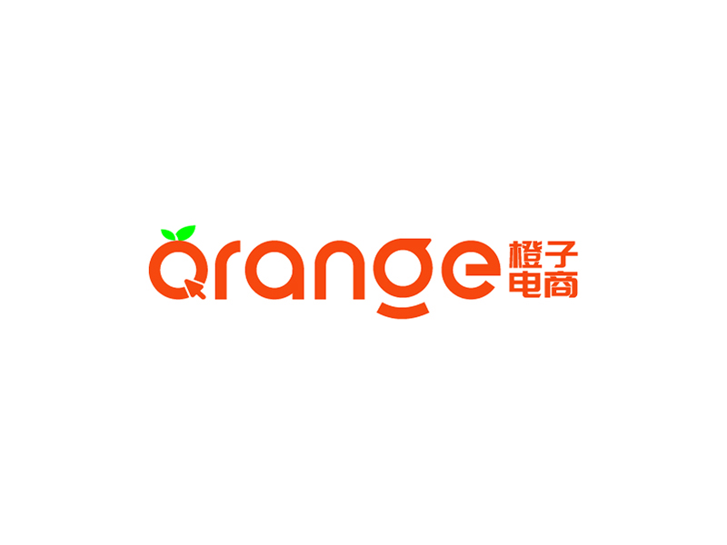 橙子電商logo設(shè)計