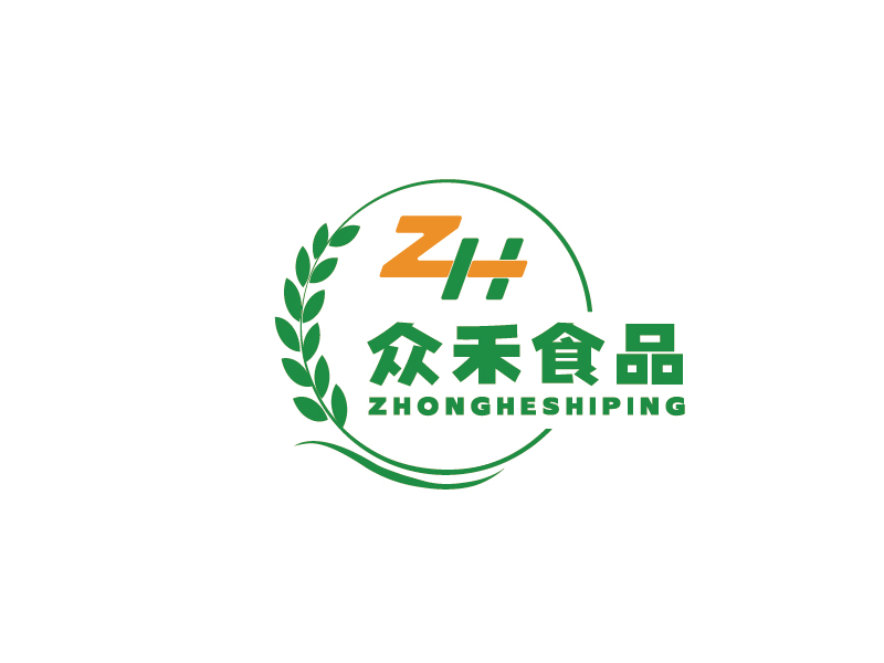 李寧的深圳市眾禾食品有限公司logo設(shè)計(jì)