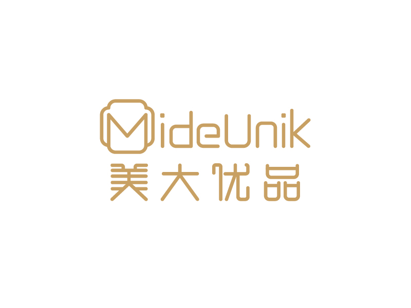 張俊的MideUnik   美大優(yōu)品logo設(shè)計(jì)