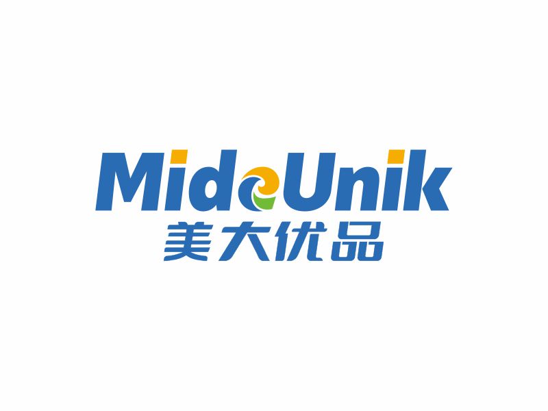 何嘉健的MideUnik   美大優(yōu)品logo設(shè)計(jì)