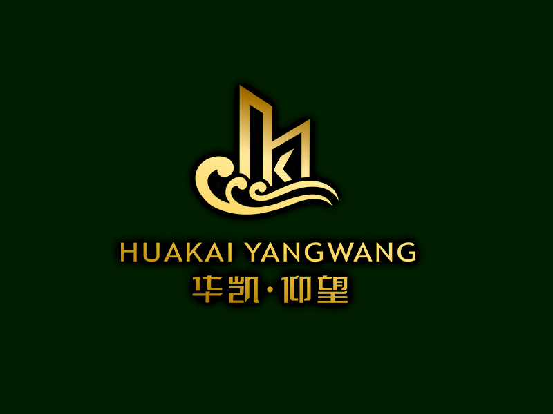 李杰的華凱-仰望logo設計