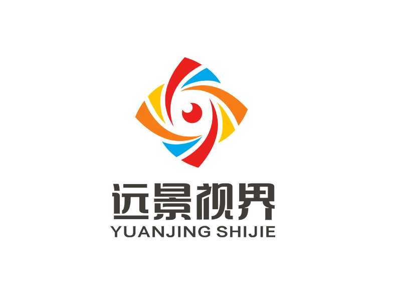 李杰的北京遠景視界文化傳媒有限公司logo設(shè)計