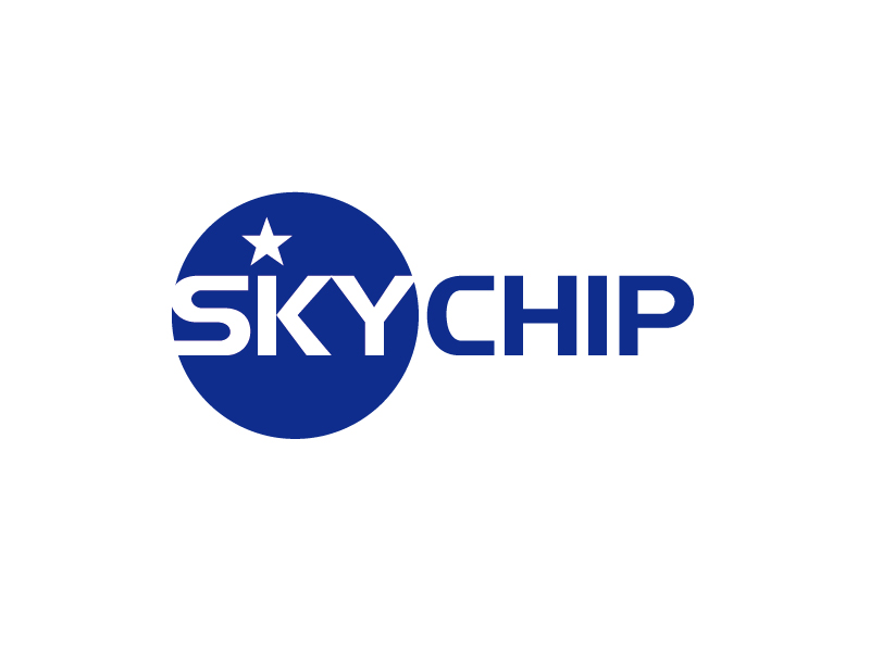 張俊的SKYCHIPlogo設計