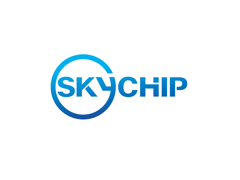 張俊的SKYCHIPlogo設計