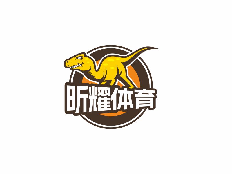 何嘉健的昕耀體育，副標(biāo)題：SPARKLE SPORTSlogo設(shè)計(jì)