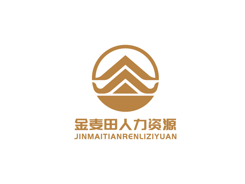 李寧的合肥金麥田人力資源服務(wù)有限公司logo設(shè)計(jì)