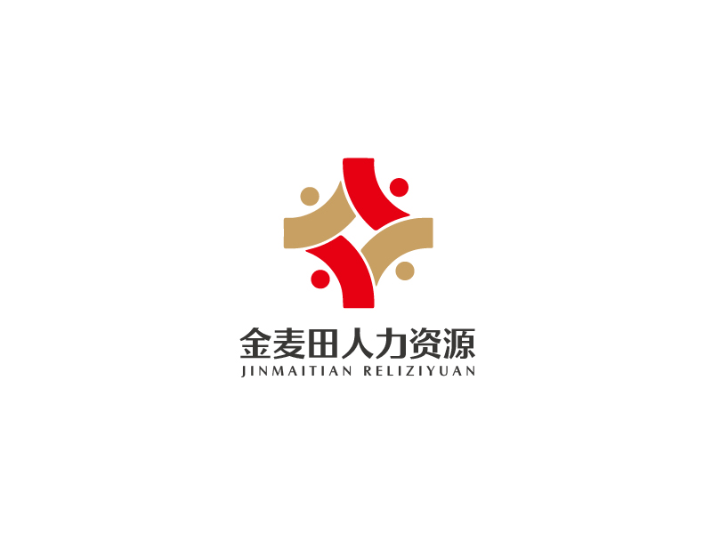 秦光華的合肥金麥田人力資源服務(wù)有限公司logo設(shè)計(jì)