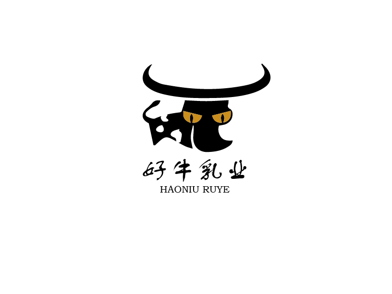 秦光華的深圳好牛乳業(yè)科技有限公司logo設計