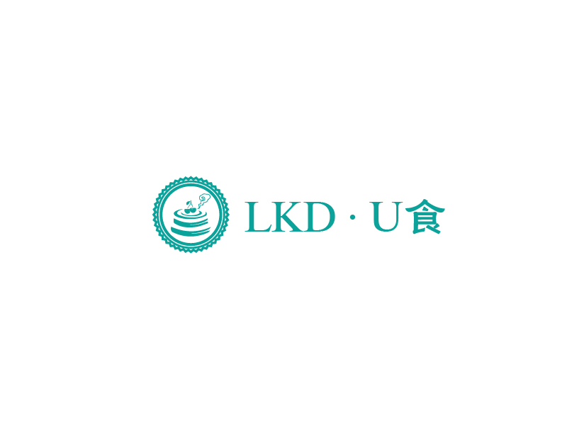 秦光華的LKD · U食logo設(shè)計(jì)