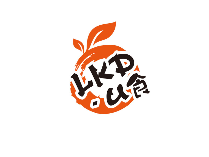 朱紅娟的LKD · U食logo設(shè)計(jì)