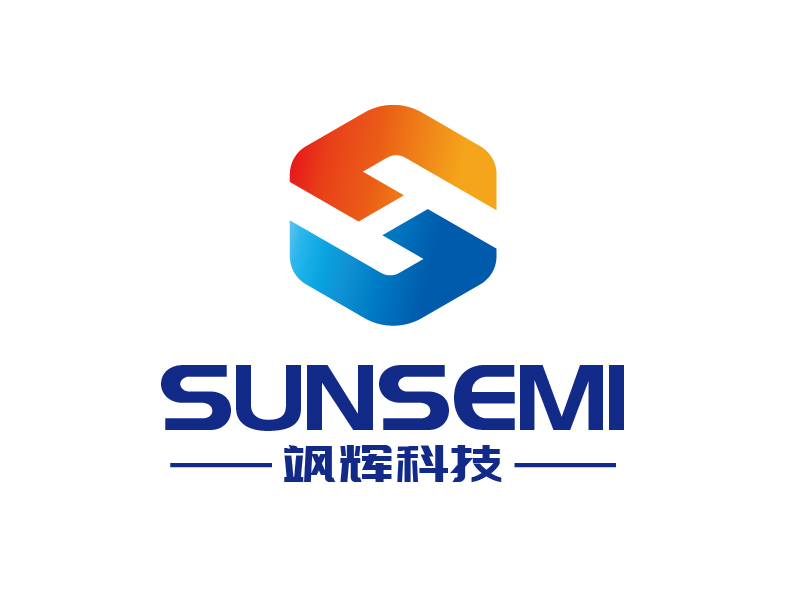 張俊的Sunsemi/颯輝科技(蘇州)有限公司logo設(shè)計(jì)