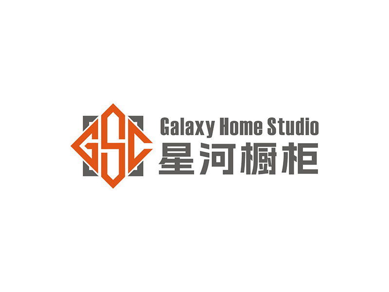 周都響的Galaxy Home Studio 星河櫥柜logo設(shè)計(jì)