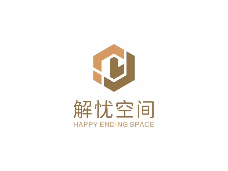 何嘉健的解憂空間（未斕心理咨詢有限公司）logo設計