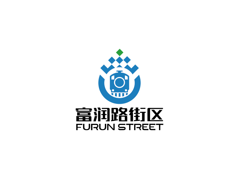 楊忠的富潤路街區(qū)logo設計