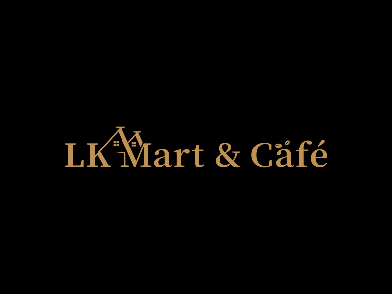 林思源的LK Mart & Cafe 咖啡廳定制LOGO設計logo設計