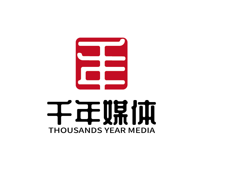 張俊的千年媒體 Thousands Year Medialogo設計