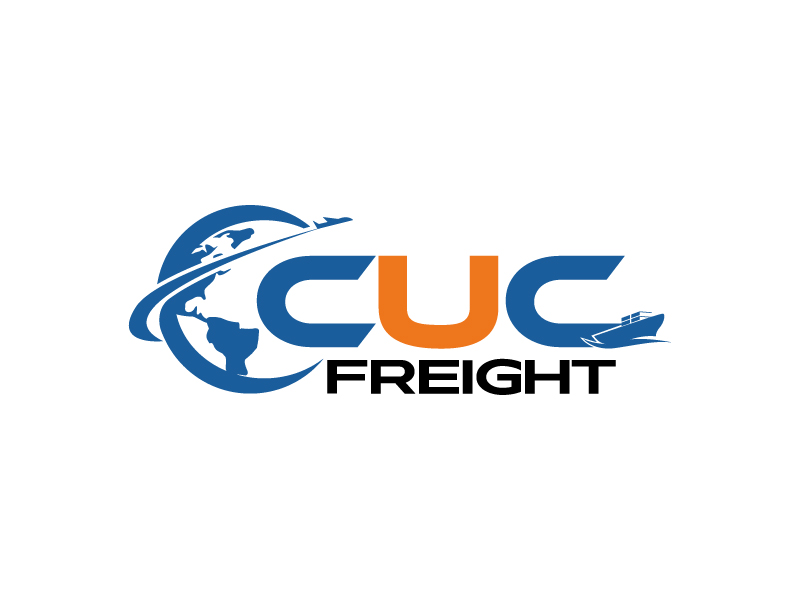 楊忠的中聯(lián)國(guó)際貨運(yùn)有限公司/CUC International Freight Co., Limitedlogo設(shè)計(jì)