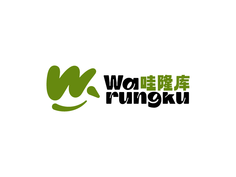 楊忠的Warungku哇隆庫logo設計