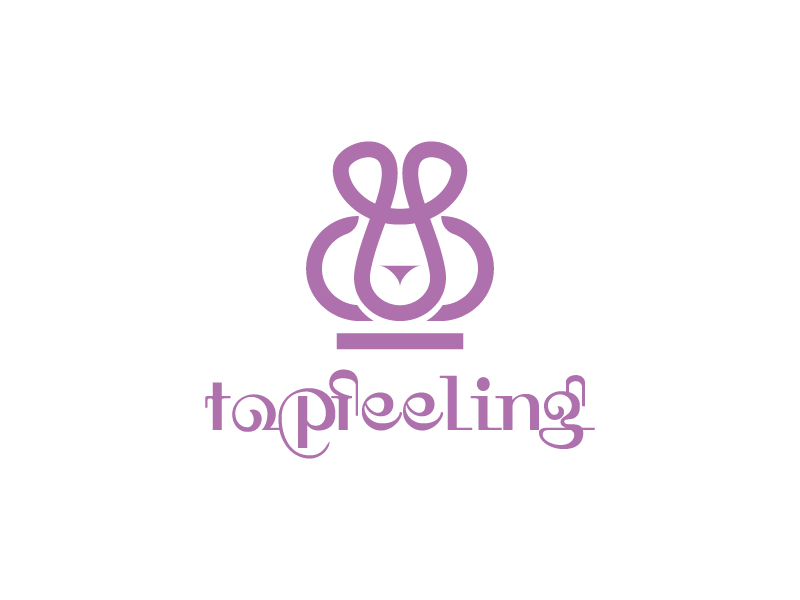 楊忠的TOPFEELINGlogo設計