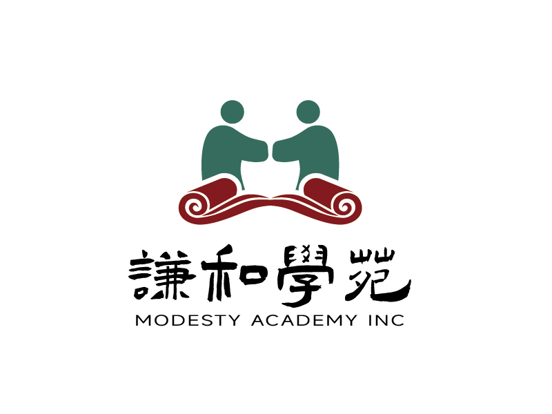 謙和學苑 Modesty Academy Inclogo設(shè)計